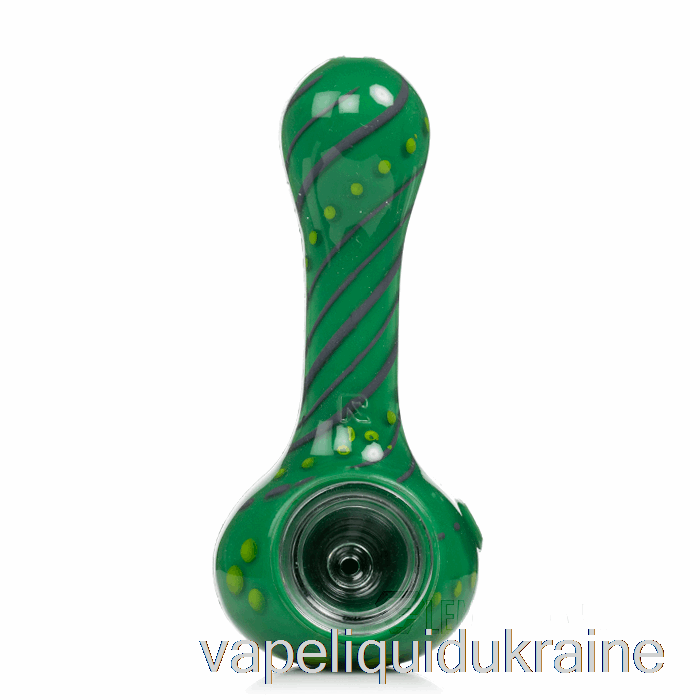 Vape Liquid Ukraine Eyce ORAFLEX Floral Silicone Spoon Creature (Gray / Green / Lime Green)